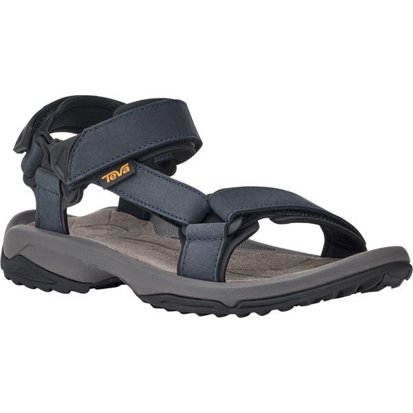 2026 Teva Hommes Terra Fi Lite Sandales En Cuir Léger 1012072 - Total Eclipse